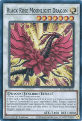 Black Rose Moonlight Dragon - RA03-EN038 -  Super Rare - 1st Edition
